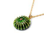 Collana Isola Bella in Argento e Smalti | Cactus - Giardino Segreto - 20000569