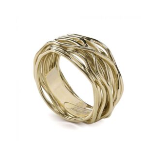 Anello 13 Fili in Oro Giallo 9kt - Classic Collection - AN13G