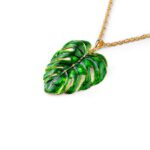 Collana Isola Bella in Argento e Smalti | Monstera - Giardino Segreto - 20000368
