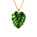 Collana Isola Bella in Argento e Smalti | Monstera - Giardino Segreto - 20000368