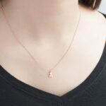 Ciondolo Le Bebè in Oro Rosa con Diamante - le Briciole - LBB321