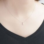 Ciondolo Le Bebè in Oro Bianco con Diamanti - le Briciole - LBB335