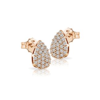 Orecchini Mey in Oro Rosa con Diamanti Goccia - ORMEY GCS-DR