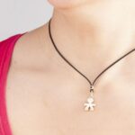 Ciondolo Le Bebè Bimbo in Oro Giallo - I Cuccioli - LBB005-N