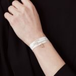 Charm Le Bebè in Oro Rosa e Argento con Lettera A - Lock Your Love - LBB170-A