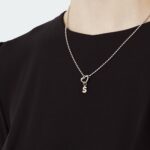 Charm Le Bebè in Oro Rosa e Argento con Lettera S - Lock Your Love - LBB170-S