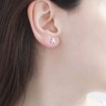 Mono Orecchino Le Bebé Bimbo in Oro Bianco con Diamanti - Le Briciole – LBB311