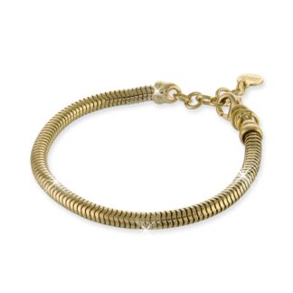 Bracciale Unoaerre in Bronzo con Maglia Tubolare - Bronze - 146