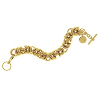 Bracciale Unoaerre in Bronzo con Catena Bizantina - Bronze - 1581