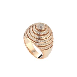 Anello Tatiana Fabergé in Argento con Zirconi - 9NINE - 9R20R