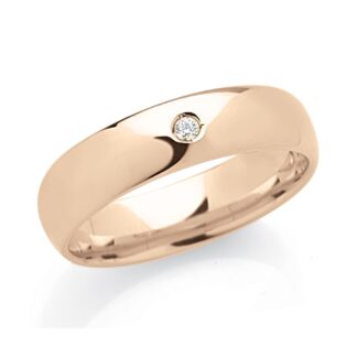 Fede Artlinea in Oro Rosa con Diamante - Forever - ADF039P-LR