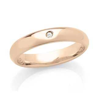 Fede Artlinea in Oro Rosa con Diamante - Forever - ADF042P-LR