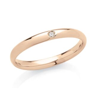 Fede Artlinea in Oro Rosa con Diamante - Forever - ADF051P-LR
