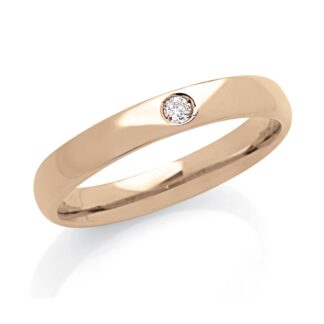 Fede Artlinea in Oro Rosa con Diamante - Forever - ADF052P-LR