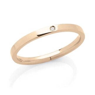 Fede Artlinea in Oro Rosa con Diamante - Forever - ADF174P-LR