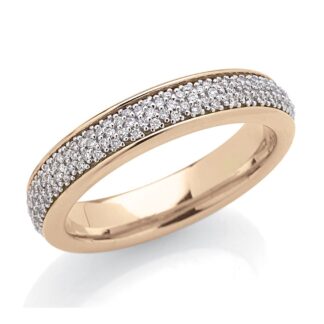 Fede Artlinea in Oro Rosa con Diamanti - Forever - ADF310-LK