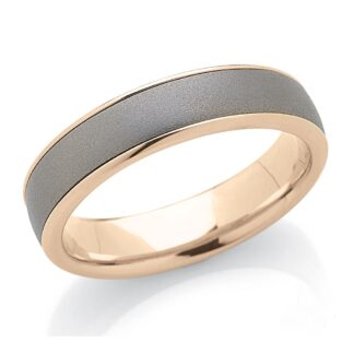 Fede Artlinea in Oro Rosa e Titanio - Forever - ADF330TT-SR
