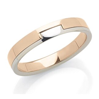 Fede Artlinea in Oro Rosa e Bianco - Forever - ADF370-LK