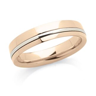 Fede Artlinea in Oro Rosa e Bianco - Forever - ADF390-LK