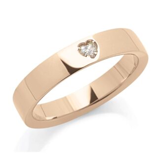 Fede Artlinea in Oro Rosa con Diamante - Forever - ADF401-LR