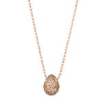 Collana Tatiana Fabergé in Argento e Zirconi – 9NINE – chardonnay