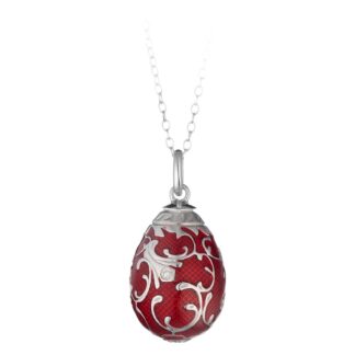 Collana Tsars Collection in Argento e Smalto con Zirconi - Peter Carl - P23910RS