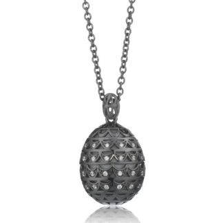 Collana Tatiana Fabergé in Argento con Agata e Zirconi - Alexandra - P821B