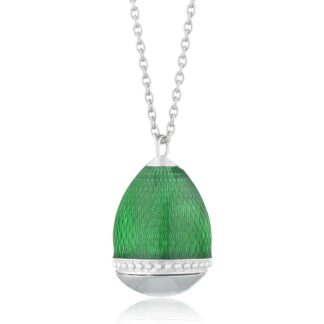 Collana Tatiana Fabergé in Argento e Smalto - Romanov - ROP01WGR