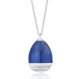 Collana Tatiana Fabergé in Argento e Smalto - Romanov - ROP02WDB