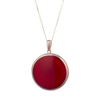 Collana Tatiana Fabergé in Argento e Smalto - Romanov - ROP08RR