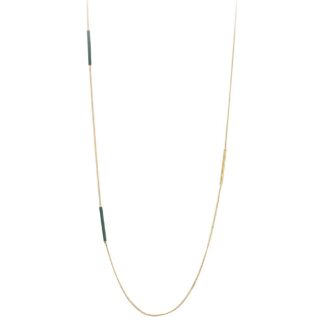 Collana Tatiana Fabergé in Argento e Smalto - Treasure Mountain - TN10YGR