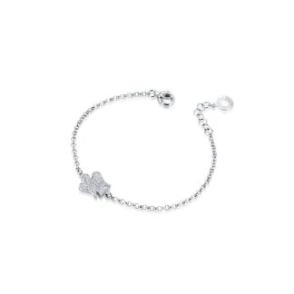 Bracciale Roberto Giannotti in Argento con Zirconi - Angeli - GIA340
