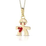 Ciondolo Le Bebé Bimbo in Oro Giallo con Smalto - Limited Edition 2020 - LBB005-20