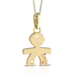 Ciondolo Le Bebé Bimbo in Oro Giallo con Smalto - Limited Edition 2020 - LBB005-20