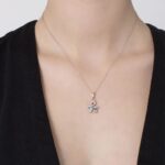 Ciondolo Le Bebé Bimbo in Oro Bianco con Smalto - Limited Edition 2020 - LBB006-20