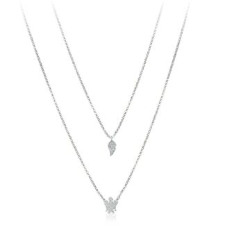 Collana Roberto Giannotti in Argento con Zirconi - Angeli - GIA367