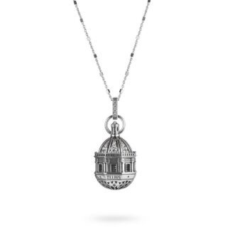 Collana Ellius in Argento con Zirconi | S. Agata - Cupole - R265/85/RV/PB