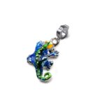 Charm Isola Bella in Argento e Smalto | Geco - D-Javù - 20000635