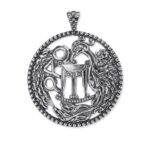Ciondolo Gerardo Sacco in Argento | Fenice Araba - Rinascita - 28007