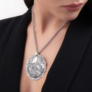 Ciondolo Gerardo Sacco in Argento | Divina Commedia - Stil Novo - 28011