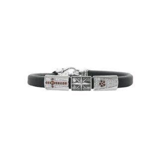Bracciale Cesare Paciotti in Silicone e Argento - Nautica - JPNC2096M5