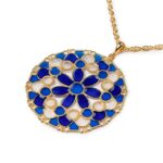 Collana Isola Bella in Argento e Smalti | Merletti Tondo - 20000386