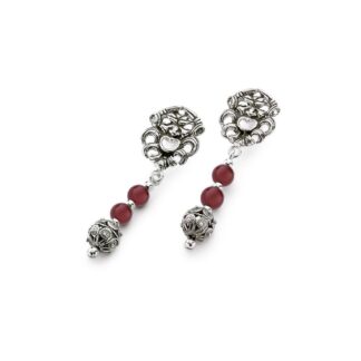 Orecchini Gerardo Sacco in Argento e Agata - Maschere e Monete - 31222MA