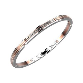 Bracciale Zancan in Acciaio con Spinelli - Hiteck - EHB166