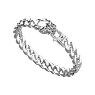 Bracciale Zancan in Argento con Testa di Pantera - Cubane - ESB057-B