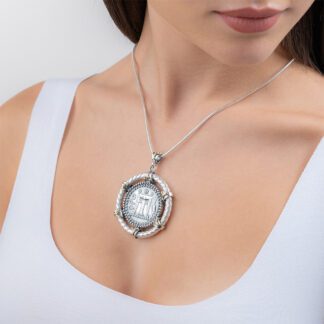 Ciondolo Gerardo Sacco in Argento e Oro | Moneta - Monete - 27862