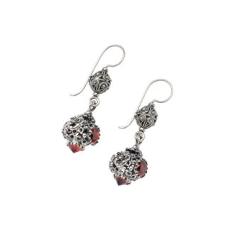 Orecchini Gerardo Sacco in Argento con Cristalli - Trottole - 38100