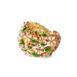 Anello Isola Bella in Argento e Smalti Gelsomino - 20000582