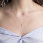 Collana Punto Luce Clesi in Oro Bianco con Diamante - 427_0