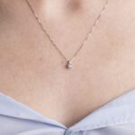 Collana Punto Luce Clesi in Oro Bianco con Diamante - 427_0